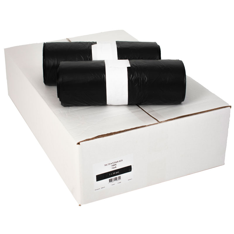 Zwarte vuilniszakken