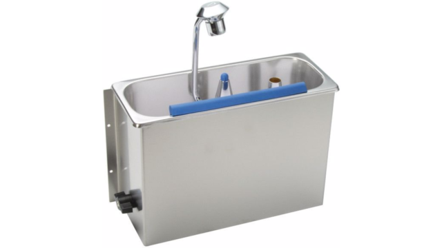 IJsspoelbakje +kraan+houder