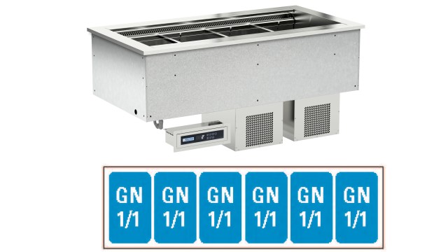 Afinox Soul Blue 6/1 GN