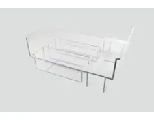 Mand voor schepijsbakken