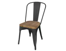 Zwarte Stalen Stoelen GG707