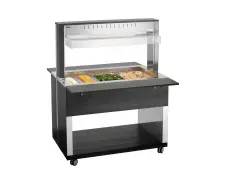 Bartscher buffetwagen warm