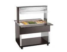 Bartscher buffetwagen warm