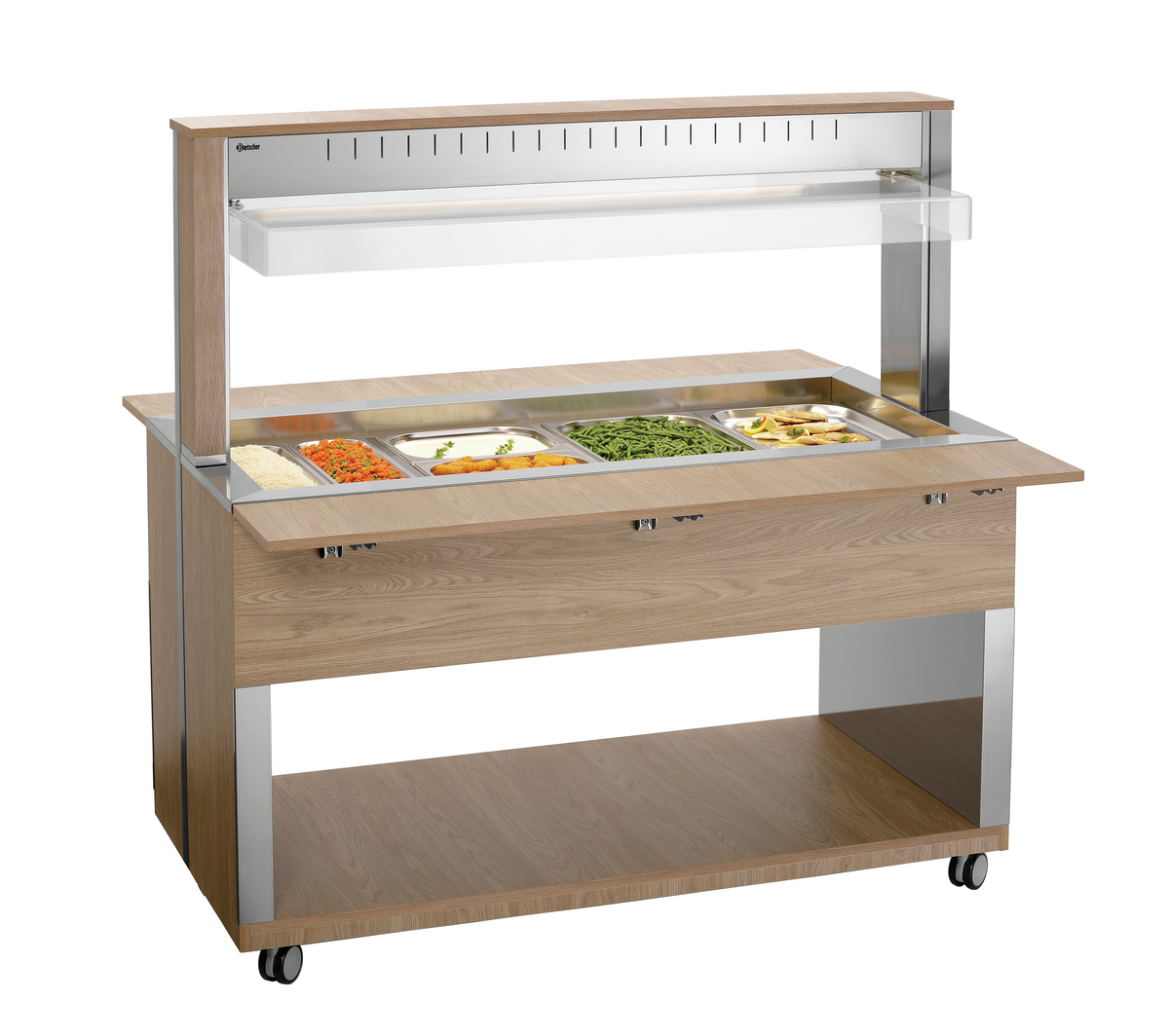 Bartscher buffetwagen warm