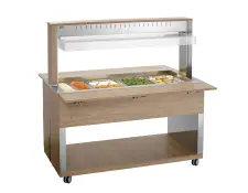 Bartscher buffetwagen warm