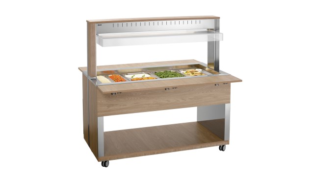 Bartscher buffetwagen warm