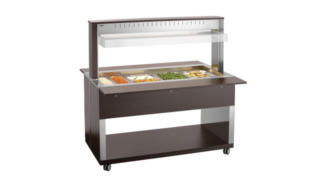 Bartscher buffetwagen warm