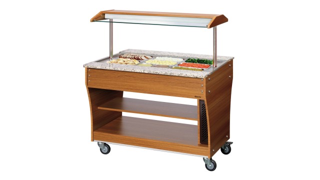 Bartscher buffetwagen warm