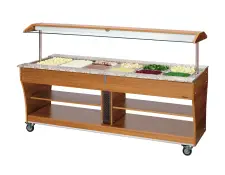 Bartscher buffetwagen warm