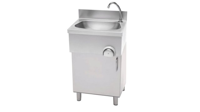 Handenwasbak kniebediening