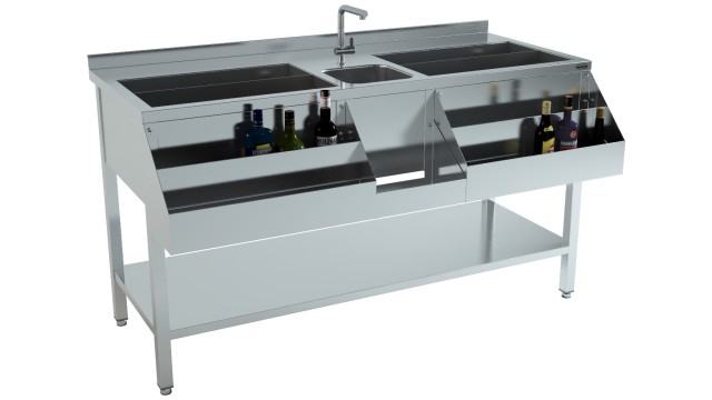 COMBISTEEL Cocktail bar station 7084.0015