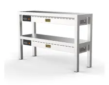 COMBISTEEL Verwarmde etagère 7333.0512