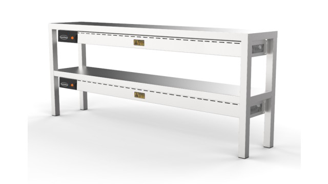 COMBISTEEL Verwarmde etagère 7333.0520