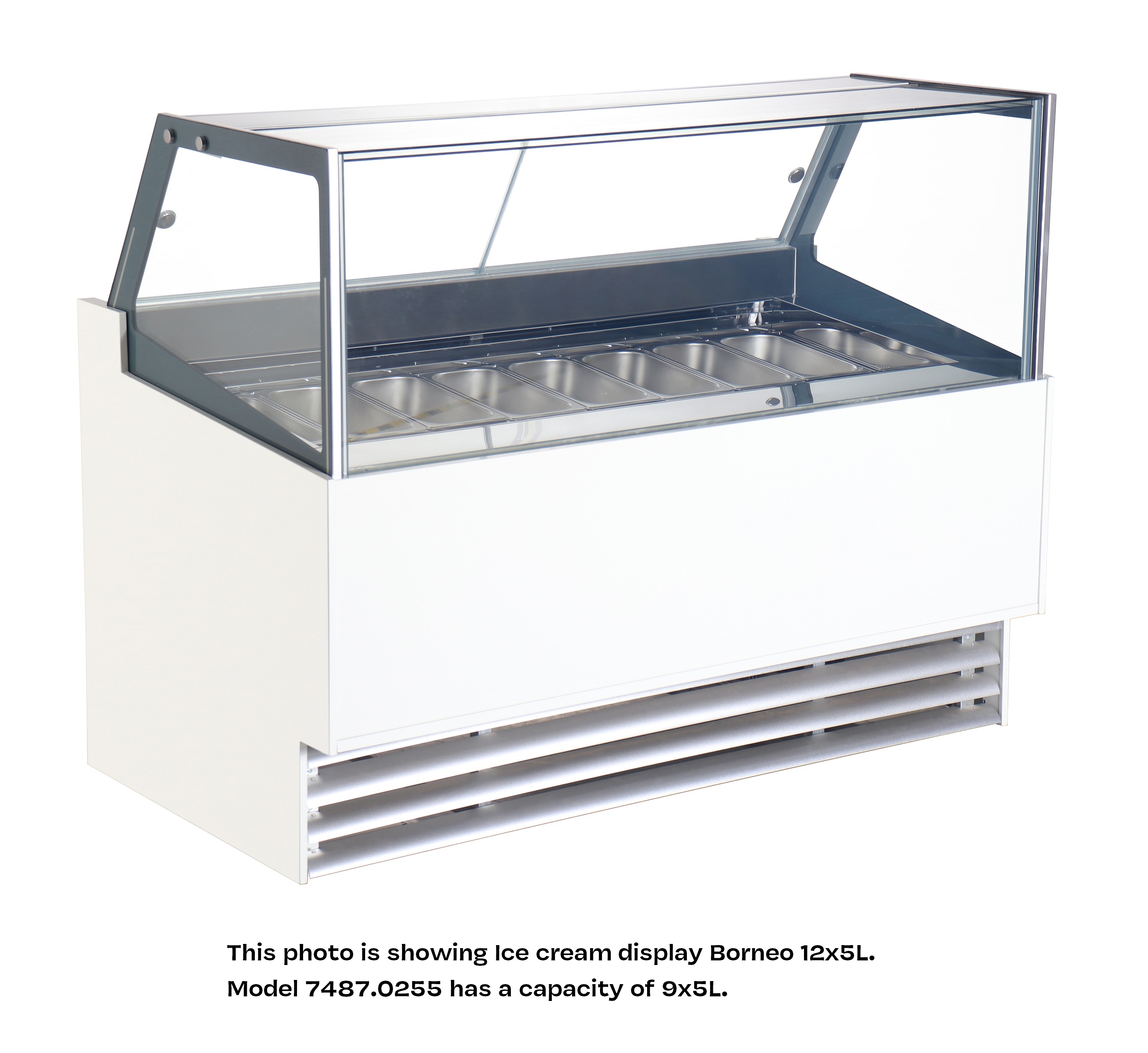 COMBISTEEL Schepijsvitrine 7487.0255
