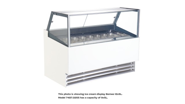 COMBISTEEL Schepijsvitrine 7487.0255