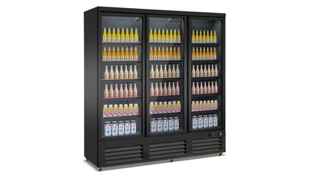 COMBISTEEL Glasdeur vrieskast 7526.0130