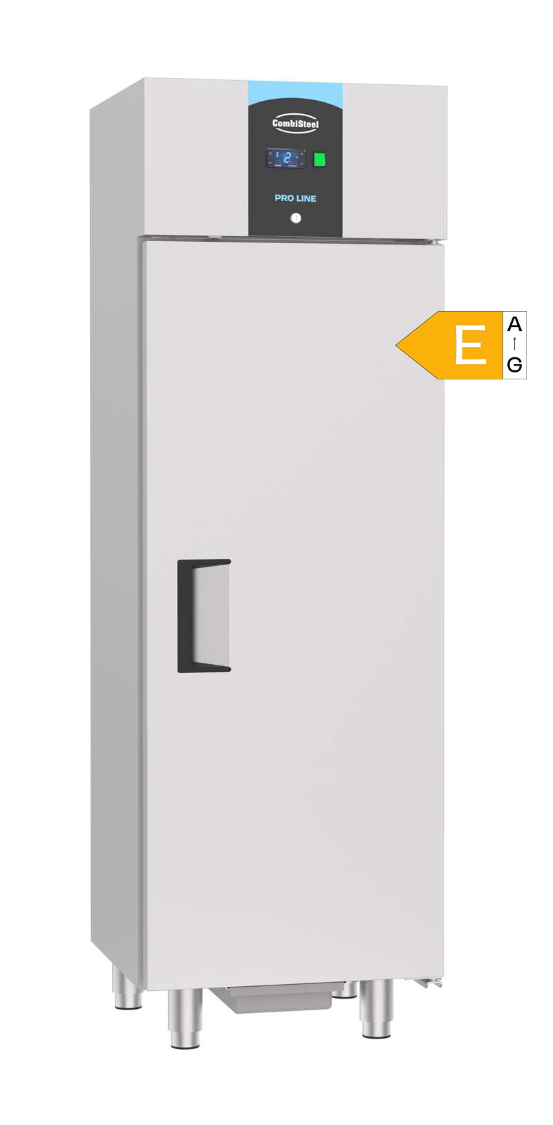 Vis RVS Koelkast | Pro Line | Inhoud 400 Liter | Statisch | B600 x D600 x H1950 mm