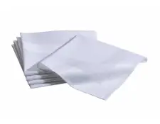 Servetten Damast wit