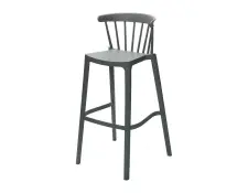 Groene polypropyleen barkrukken