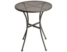 Bolero stalen bistrotafel GG703