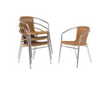 Bolero terras stoelen U422