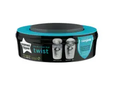 Twist navulcassette voor luierwegwerpsysteem