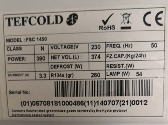 Ventilator 240mm KU450G