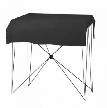 Tafelkleed vierkant zwart